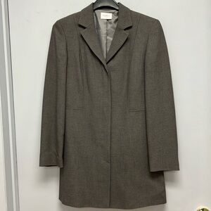 Motivi Italian Made Women’s Gray Dress Coat Size 10